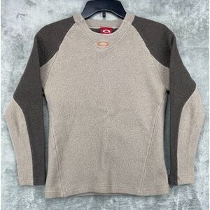 Rare VTG Oakley Men's Wool‎ Pullover Sweater Size Medium Two-Toned